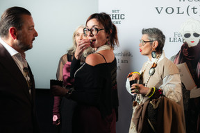 Tom Bausch, Carole Miltgen and Nadine Robert. (Photo: Stephanie Jabardo)