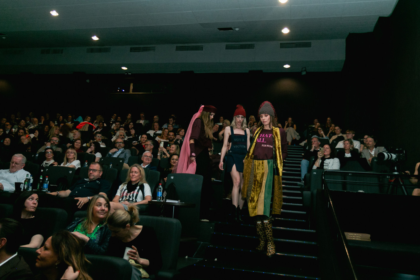 The Luxembourg-based brand Vol(t)age celebrated its 15th anniversary with a fashion show held at Ciné Utopia in Luxembourg on 8 May. (Photo: Stephanie Jabardo)