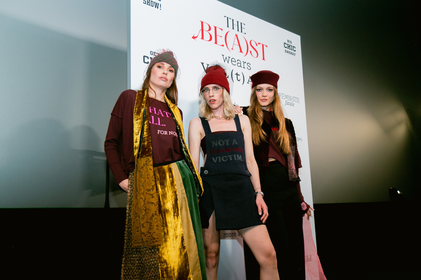 The Luxembourg-based brand Vol(t)age celebrated its 15th anniversary with a fashion show held at Ciné Utopia in Luxembourg on 8 May. (Photo: Stephanie Jabardo)