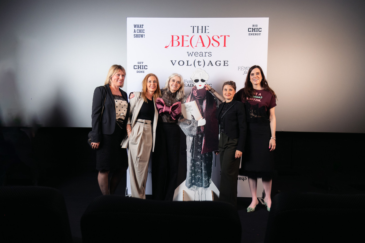Nathalie Lutgen, Françoise Wagner, Stéphanie Grisius, Clémentine Venck and Claudie Grisius. (Photo: Stephanie Jabardo)