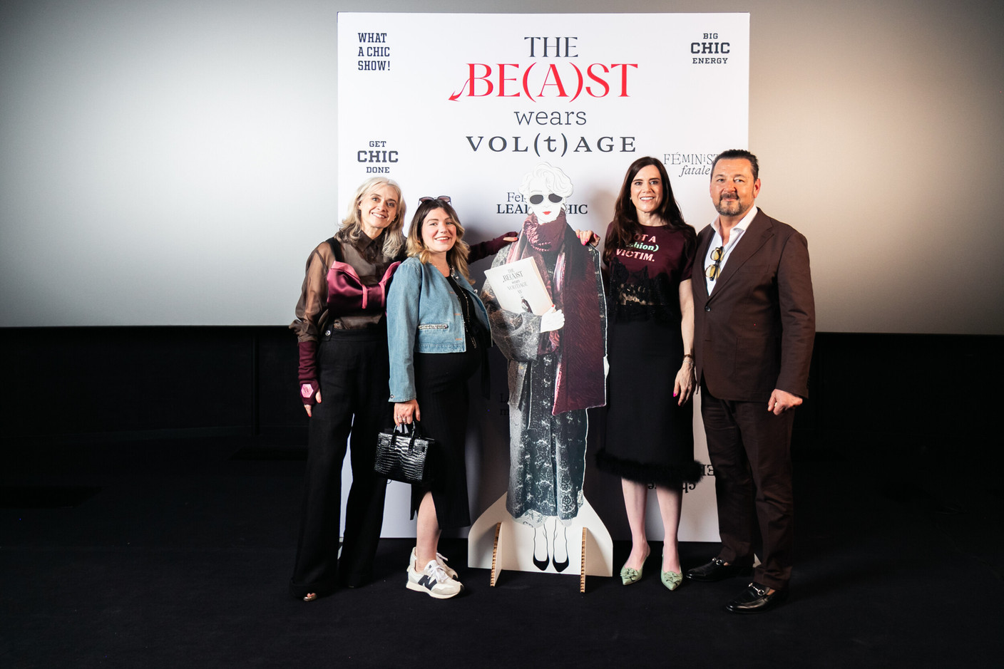 Stéphanie Grisius, Manon Aubry, Claudie Grisius and Tom Bausch. (Photo: Stephanie Jabardo)