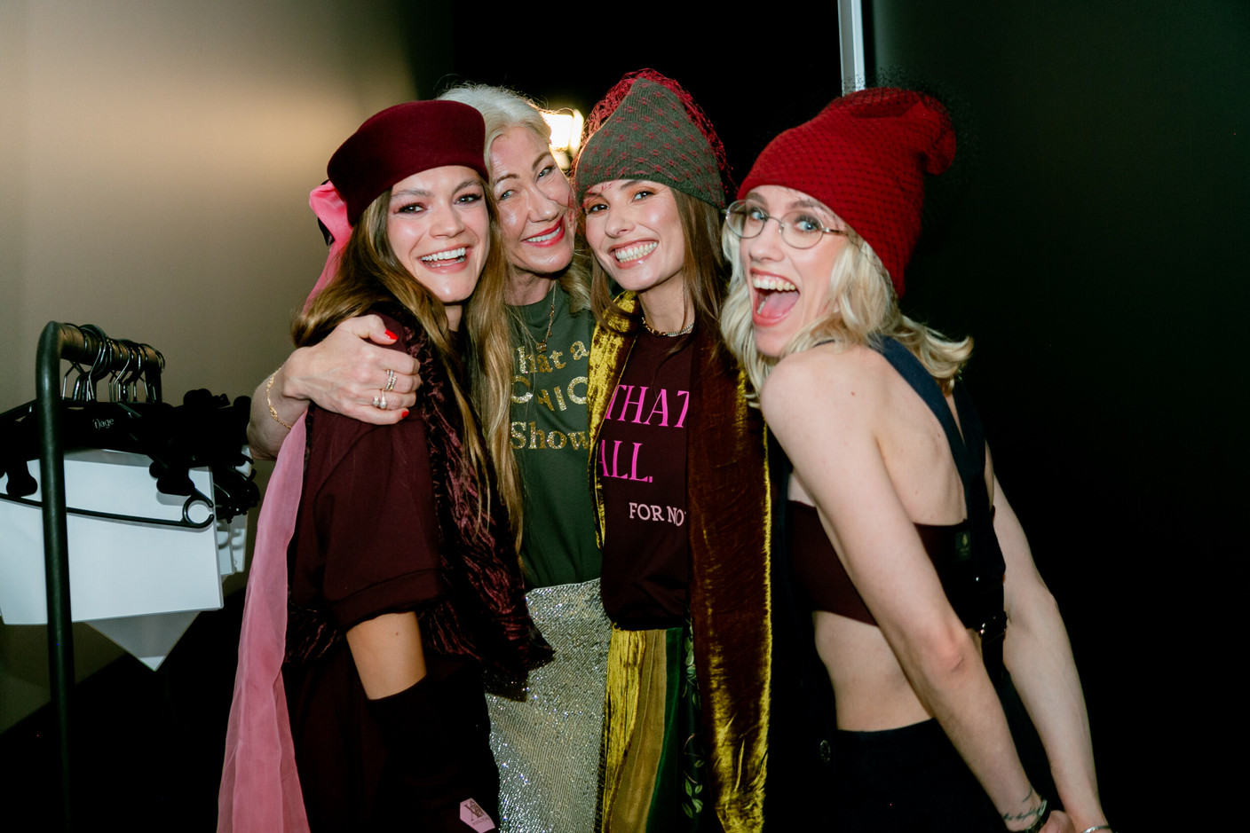 Rachel Daubenfeld, Gigja Birgisdottir, Flo Lodevic and Shawna Fox. (Photo: Stephanie Jabardo)