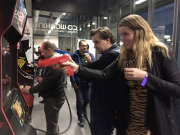 Les jeux d’arcade n’ont pas eu le temps de refroidir... (Photo: Paperjam)