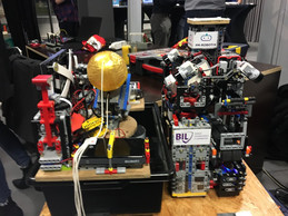 Les robots étaient aussi au cœur des attractions cette année, avec l’organisation d’une compétition de robotique par Planète Sciences et PM-Robotix. (Photo: Paperjam)