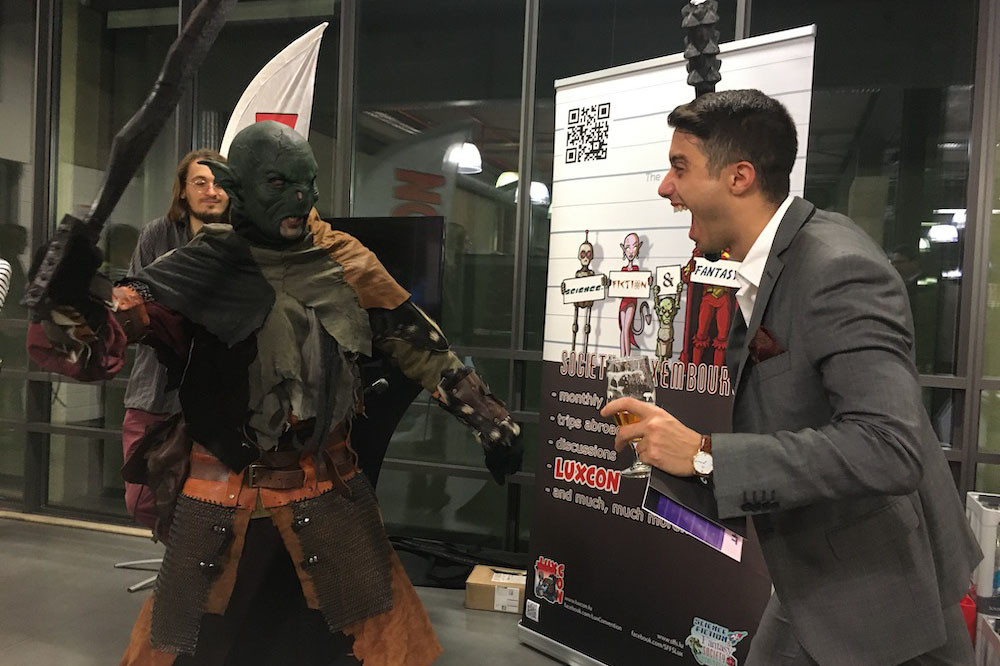 Pour que la 4e nuit, sur le thème de Star Wars, soit encore plus crédible, LuxCon a amené des cosplayers, déguisés sur différents thèmes, dont celui de la saga. (Photo: Paperjam)