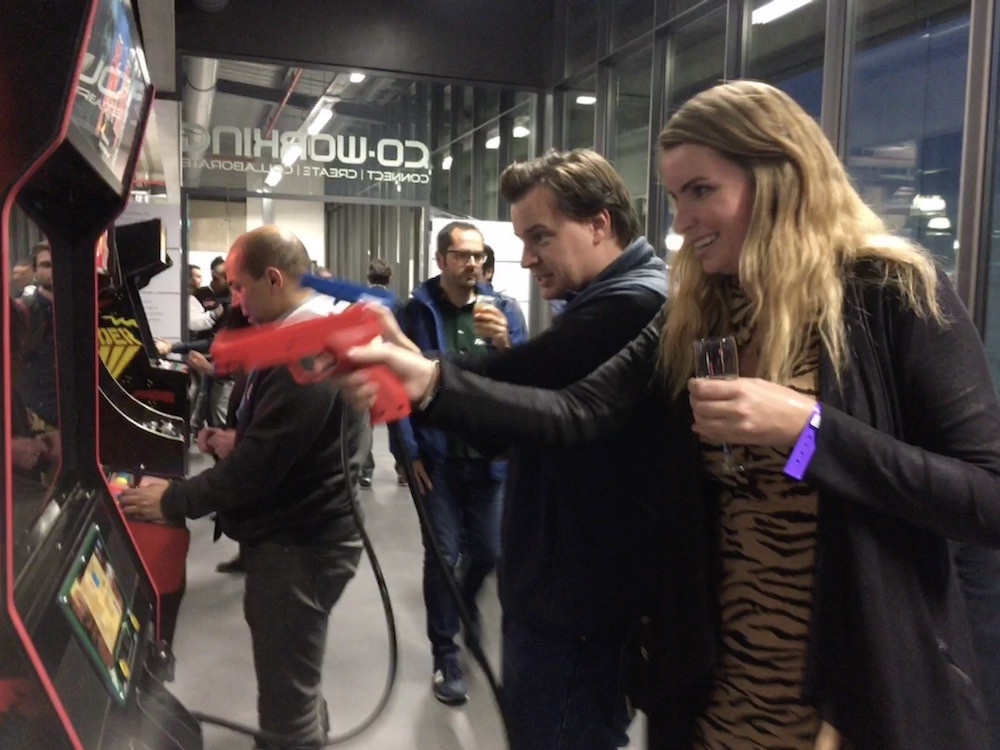 Les jeux d’arcade n’ont pas eu le temps de refroidir... (Photo: Paperjam)