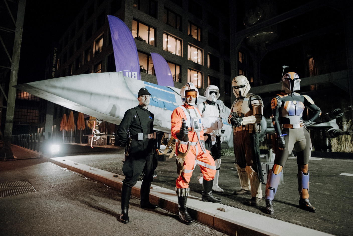 LuxCon avait emmené des cosplayers, vêtus comme dans leurs séries préférées. (Photo: Bil)
