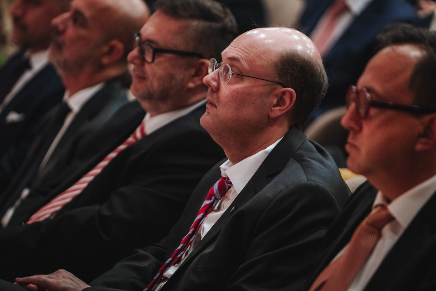 Holger Westermann, président de l’association allemande Allied European Financial Markets Association (AEFMA) au Forward Financial Thinking Forum de la LFMA, qui s’est tenu le 12 septembre 2023 au Mudam. (Photo : Sabino Parente)