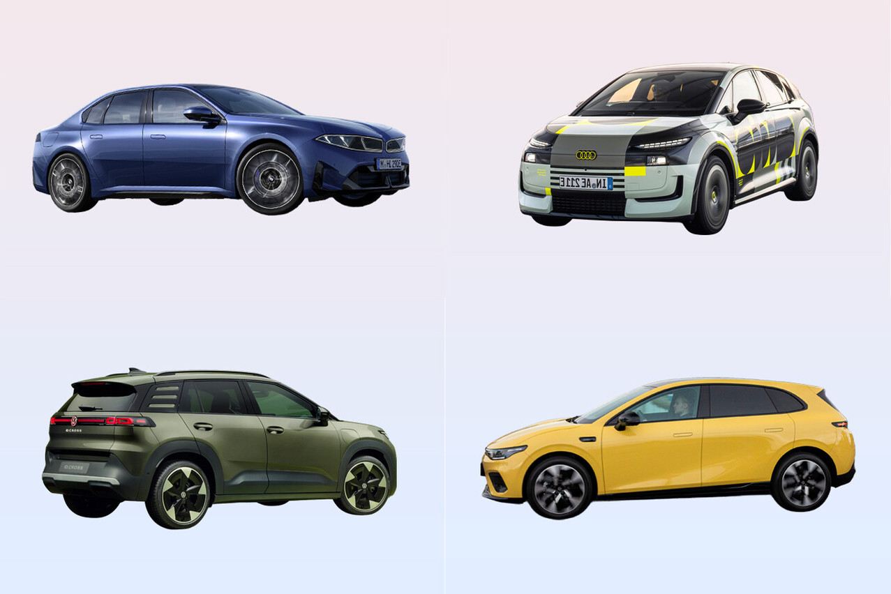 Autumn looks set to be packed with new electric vehicles, with several highly anticipated models set to hit the market. (Photos: Leapmotor, Volkswagen, Audi, BMW. Montage: Paperjam)