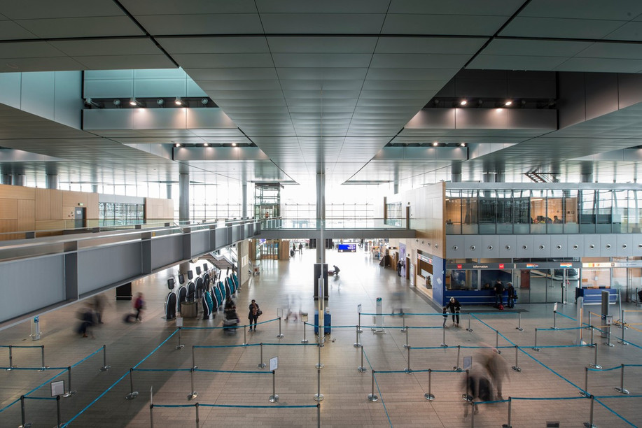 Key international cities are reachable within an hour’s flight from Luxembourg Airport, pictured here Anthony Dehez/archives