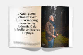François Tesch, interviewé par Thierry Raizer et photographié par Guy Wolff. ((Illustration: Maison Moderne))
