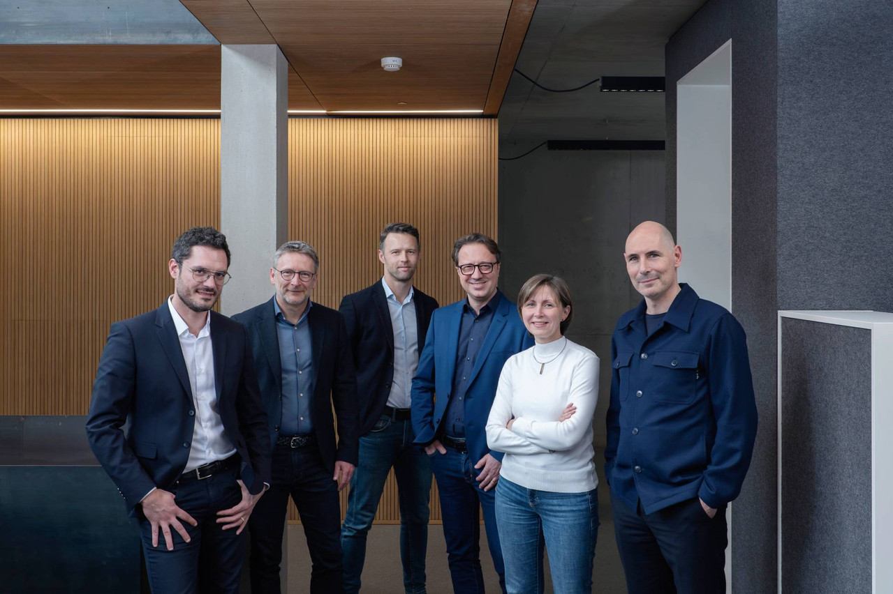 De gauche à droite: Alvaro Marigliani, Tom Beiler, Sigitas Banys, Alexandre Urosevic, Yvonne Kunath et Mathias Fritsch. (Photo: BFF…)