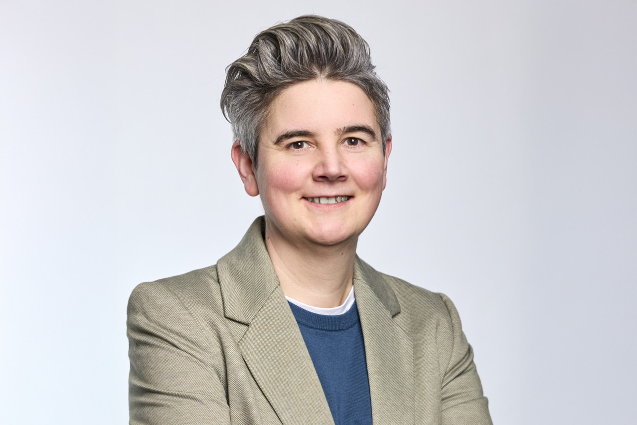 Françoise Schlink is a loyal follower of Lex Delles (DP), whose ministerial career she has followed since 2019. Photo: SIP /Éric devillet
