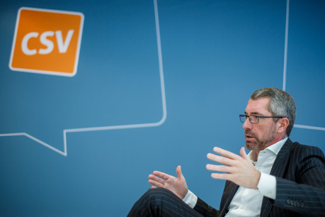 Frank Engel, président du CSV depuis janvier 2019, prêt à repartir au combat pour tirer le parti vers le double scrutin de 2023. (Photo: Matic Zorman/archives)