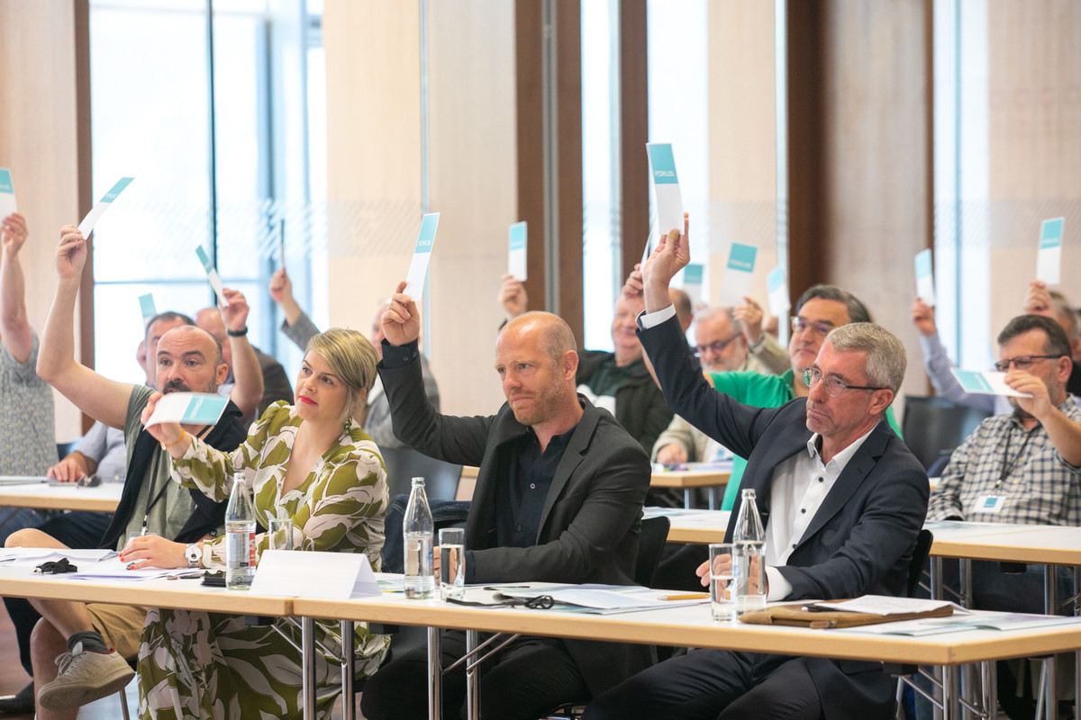 Frank Engel, tête de liste de Fokus pour les législatives