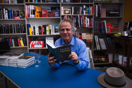 Franz-Olivier est venu chez Alinéa à la rencontre de ses lecteurs luxembourgeois. Une première pour lui. (Photo: Nader Ghavami)
