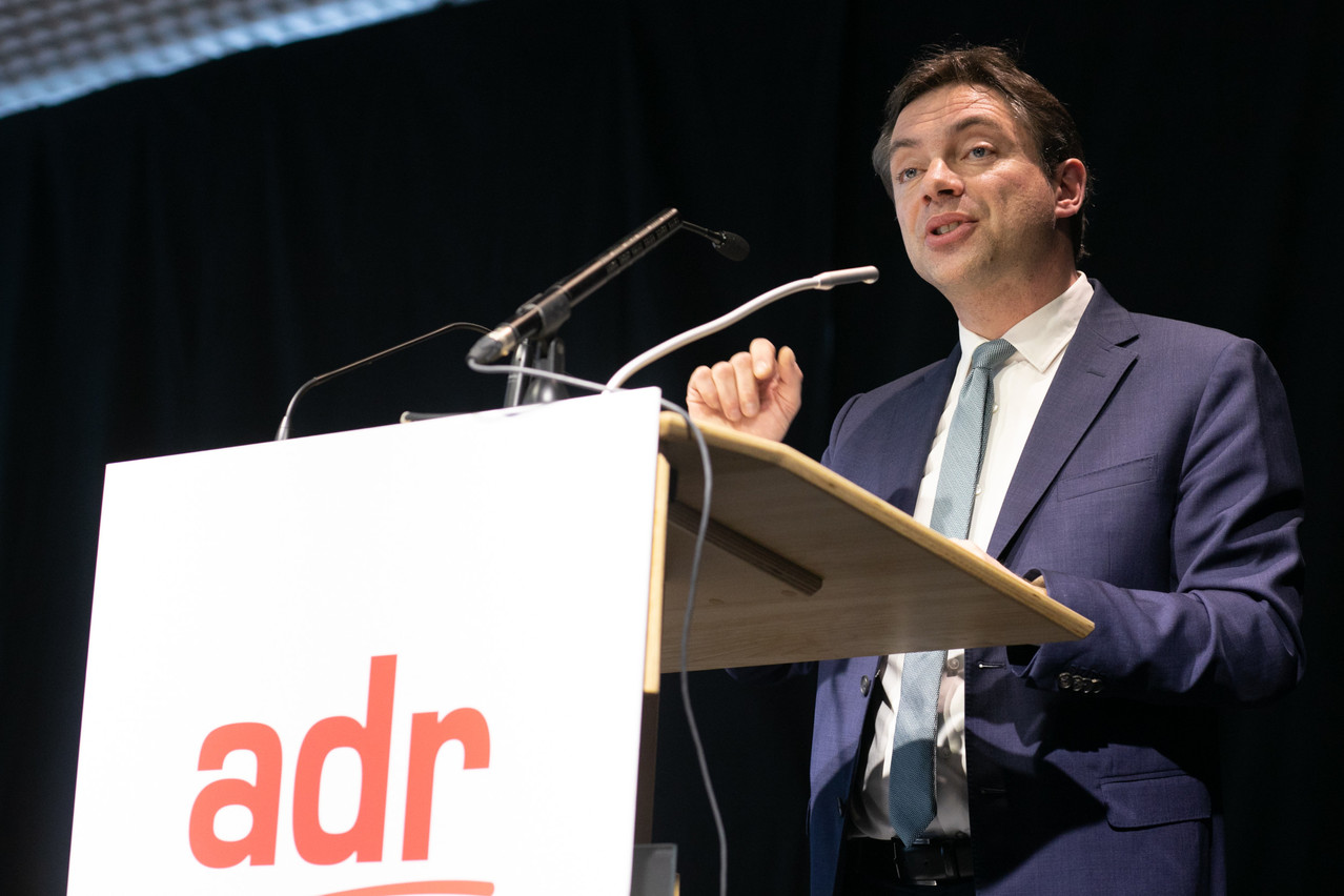Fred Keup est le Spëtzekandidat de l’ADR. (Photo: Matic Zorman/Maison Moderne)
