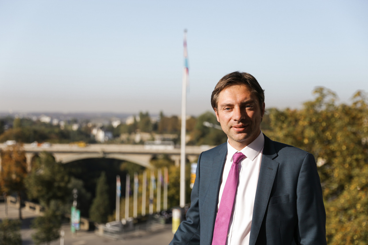 À 41 ans, Fred Keup, ancien professeur de géographie, succède à Jean Schoos comme nouveau président du parti ADR qui compte actuellement quatre députés au Parlement. (Photo: Romain Gamba/Maison Moderne/Archives)