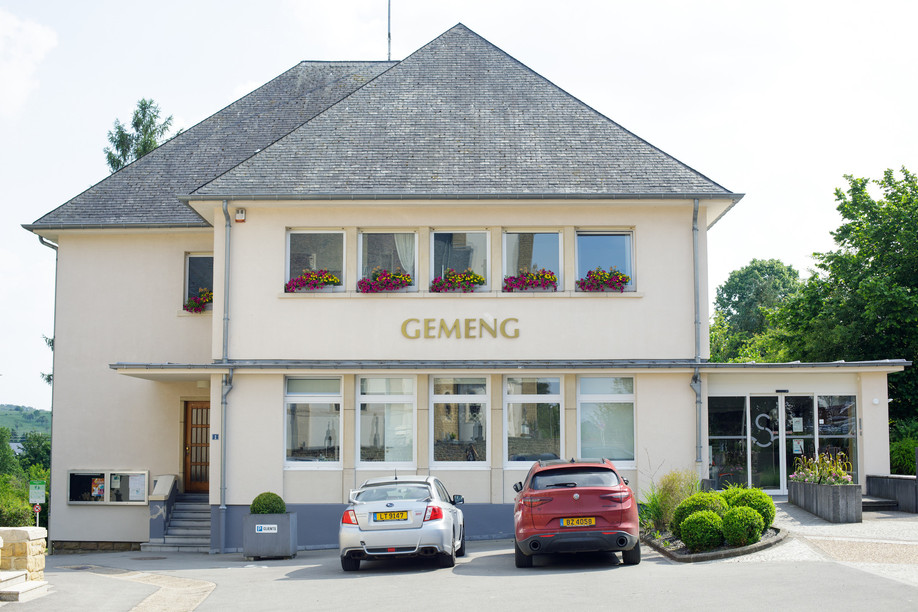 Your Gemeng is your town hall. It’s the centre of your commune, which typically comprises a handful of villages. Photo: Matic Zorman / Maison Moderne