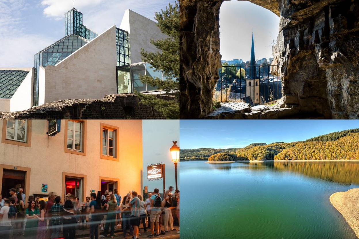 From heritage to panoramic views, Mudam, the Casemates du Bock, the Mirador and tHaute-Sûre Lake are among the places most popular with Google Maps users in Luxembourg. Photos: Maison Moderne