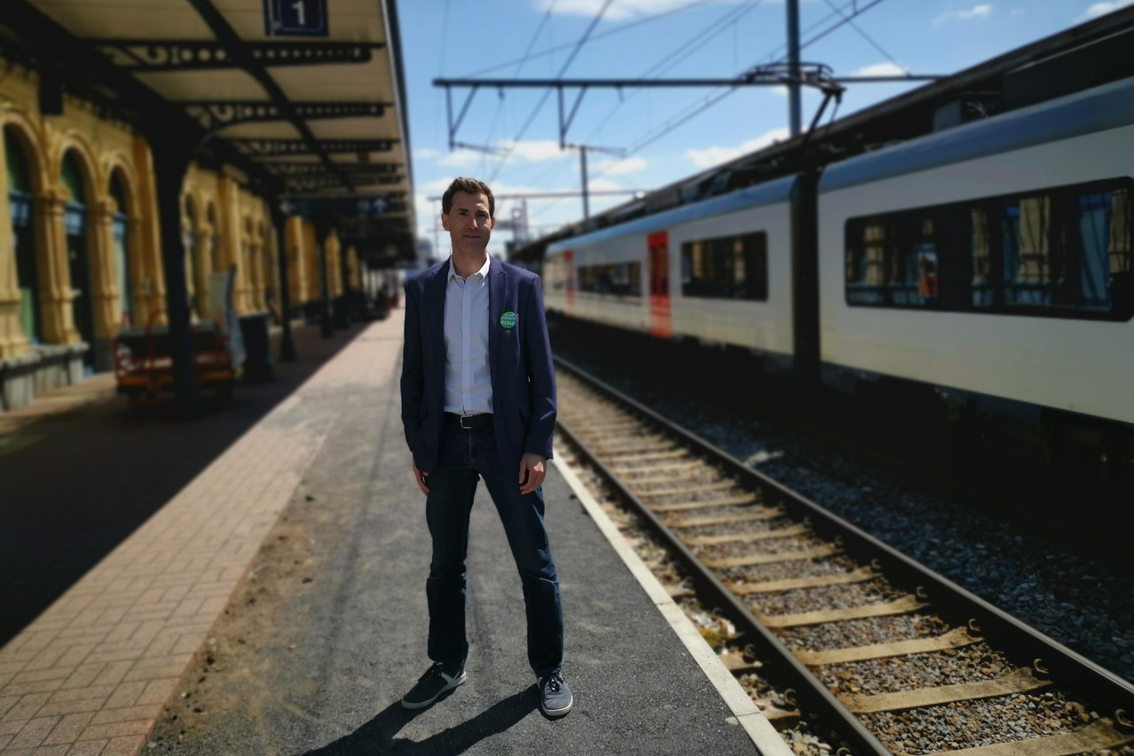 Jean-Philippe Florent continuera à prendre le train. Mais espère aller vers Namur plutôt que Luxembourg. (Photo: Sudpresse/La Meuse Luxembourg)