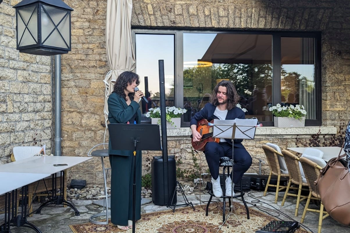 Jazz musicians performed during the event at the Golf Club Grand-Ducal, 6 June 2024. Photo: Fund Finance Association