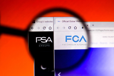 Les 14 marques automobiles de PSA et Fiat Chrysler seront réunies sous le même emblème de Stellantis. (Photo: Shutterstock)