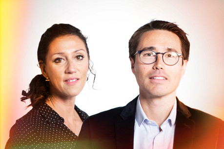 Isabelle Roux, Legal Department (System Solutions) et Maxime Rastoin, Services and Consumption – Sales Executive (HPE). (Photo: Maison Moderne)