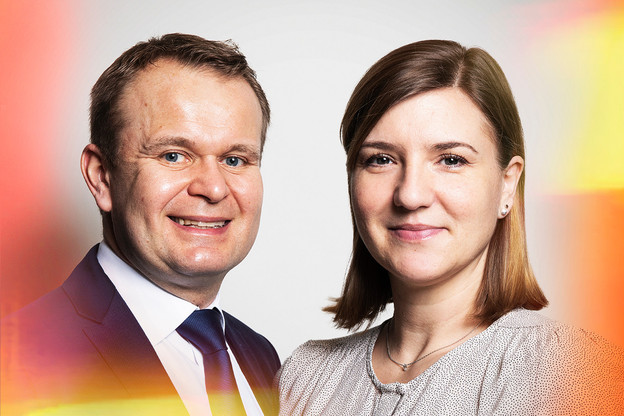 Patrice Fritsch, Principal, et Vanessa Müller, Partner – Banking and Capital Markets Consulting Lead chez EY Luxembourg. (Photo: Maison Moderne)