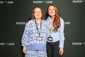 Alexandra Neves (Mind Tree Coaching) and Carla Marques (Paperjam). (Photo : Julian Pierrot / Paperjam)