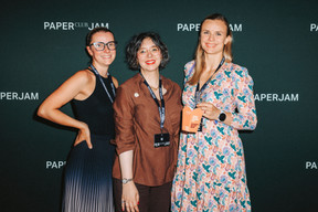 Scheer Jacqueline, Emeline Mertens, Emma Fuchs (Butterfly). (Photo : Julian Pierrot / Paperjam)