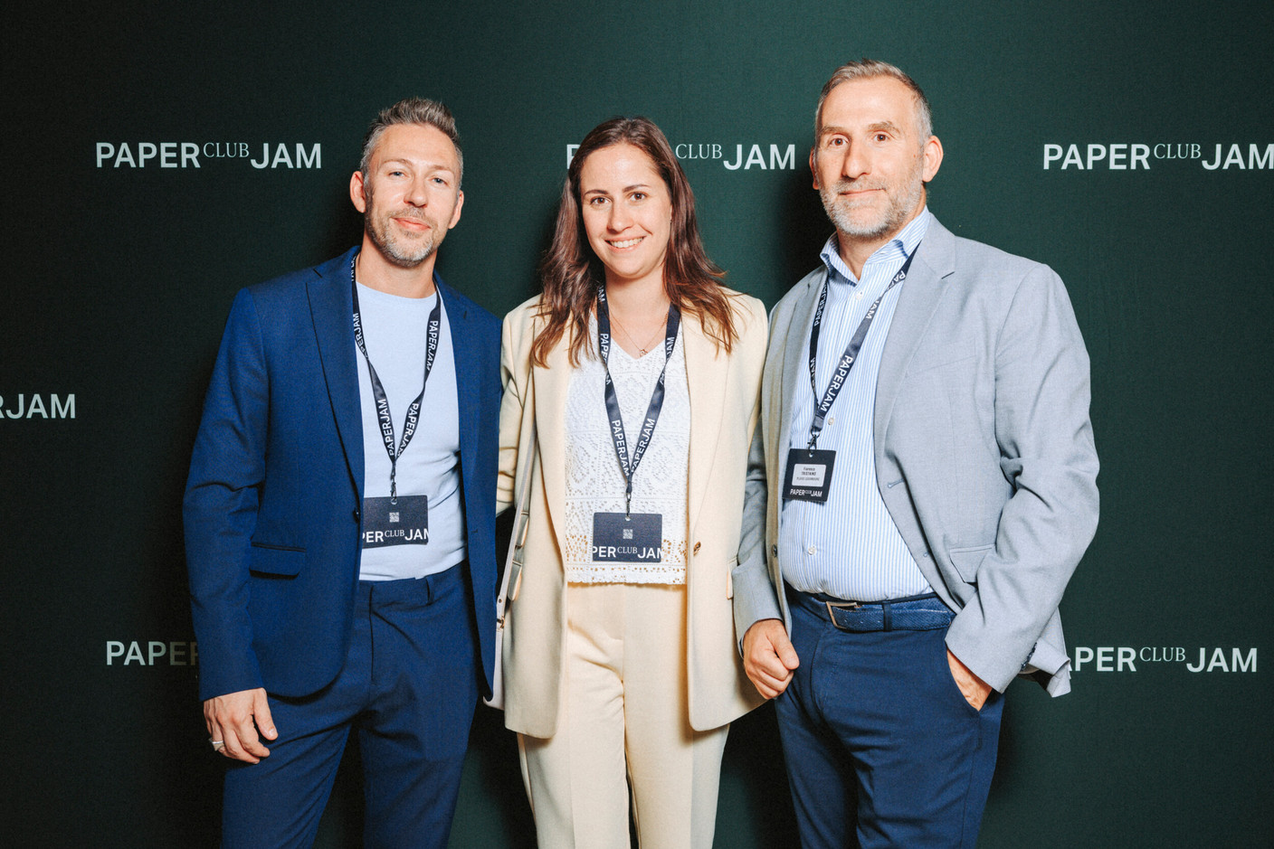 Frederic Pizay, Aurore Kremer, Fiorenzo Tristaino (Pluxee Luxembourg). (Photo : Julian Pierrot / Paperjam)
