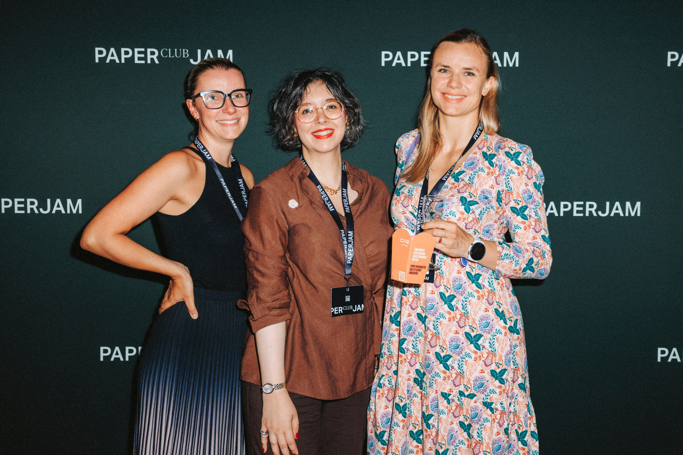 Scheer Jacqueline, Emeline Mertens, Emma Fuchs (Butterfly). (Photo : Julian Pierrot / Paperjam)