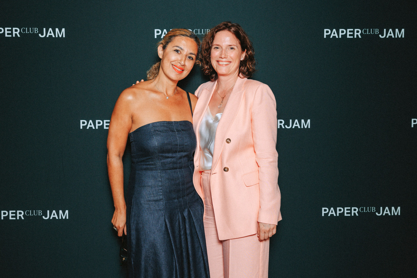 Naouelle Tir (Prolingua) and Muriel Morbé (House of Training). (Photo : Julian Pierrot / Paperjam)