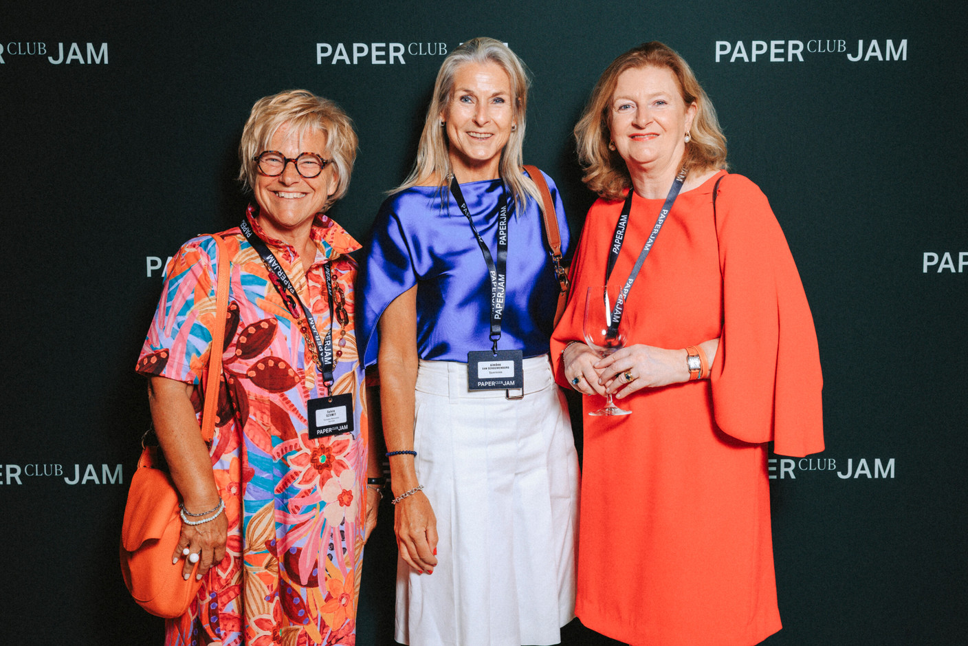 Sylvie Schmit (European Relocation Services), Simône Van Schouwenburg (Spuerkeess) et Odile Mohan (Apex Fund Services). (Photo : Julian Pierrot / Paperjam)