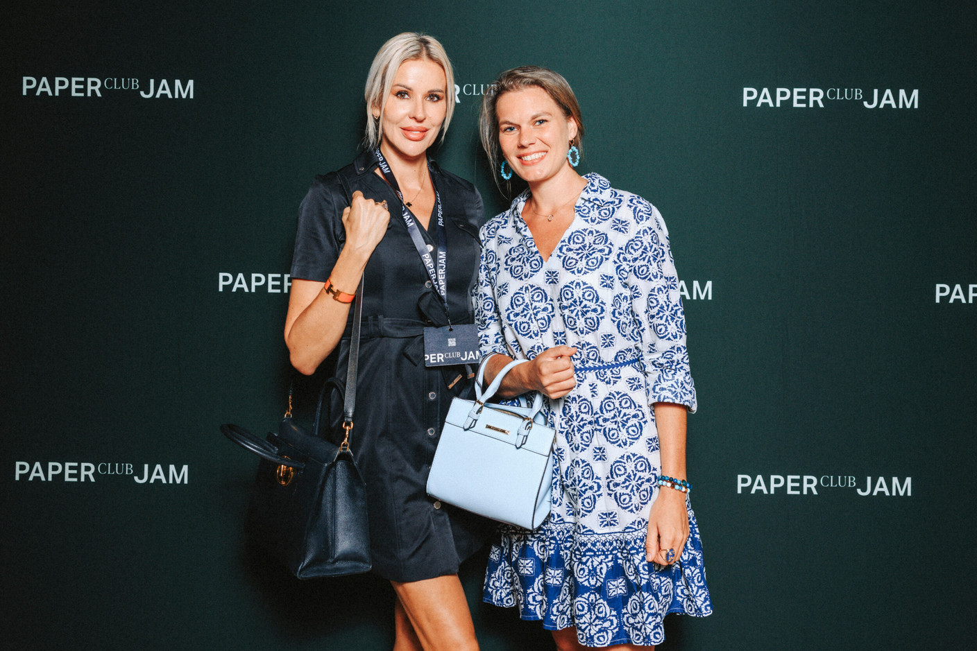 Olivia Koziol and Anne-Catherine Marin (De Belsch Traiteur). (Photo : Julian Pierrot / Paperjam)