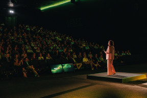 Muriel Morbé (Chamber of Commerce). (Photo : Julian Pierrot / Paperjam)