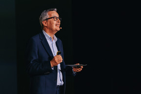 Romain Raux (University of Luxembourg). (Photo : Julian Pierrot / Paperjam)