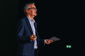 Romain Raux (University of Luxembourg). (Photo : Julian Pierrot / Paperjam)