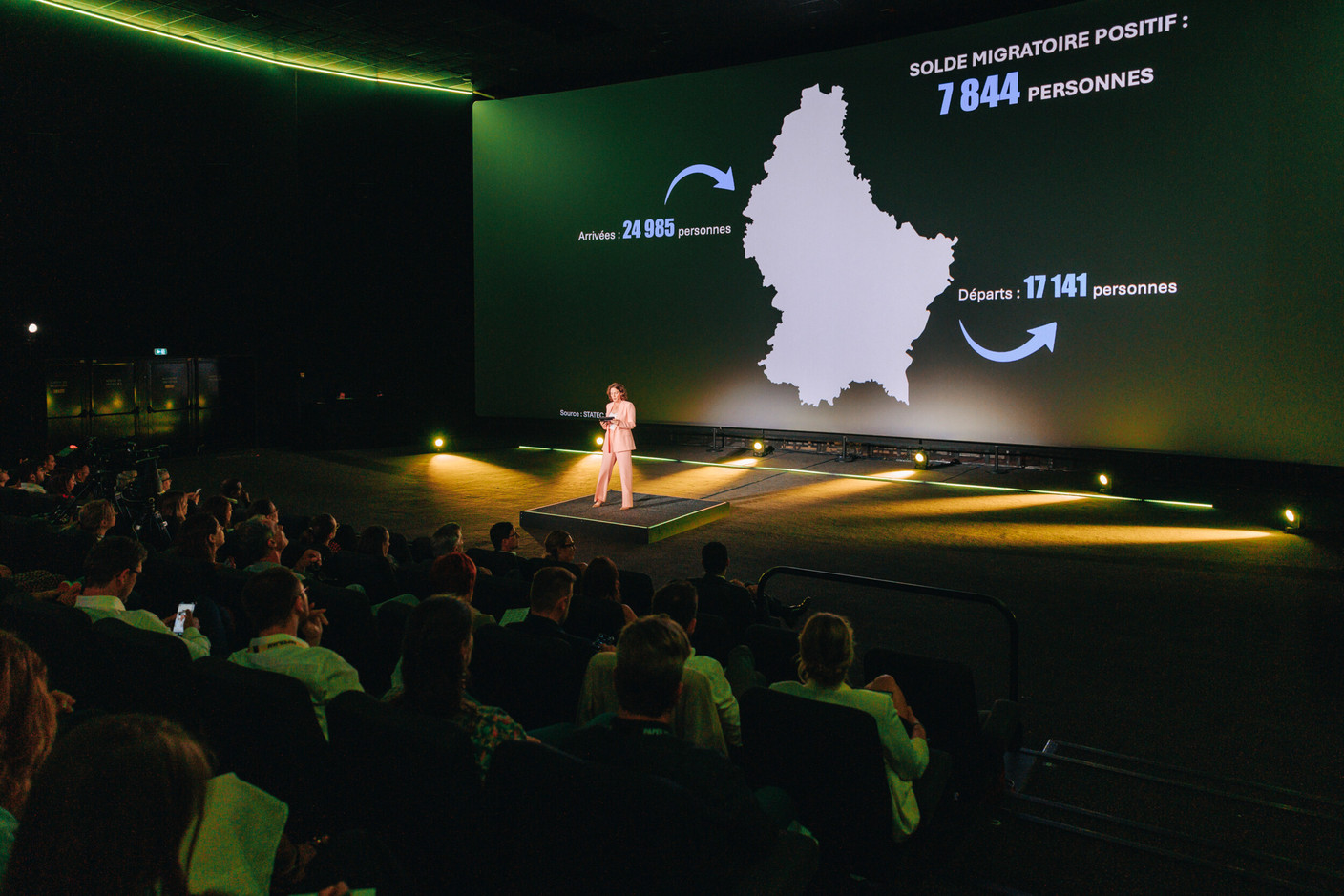 Muriel Morbé (House of Training). (Photo : Julian Pierrot / Paperjam)