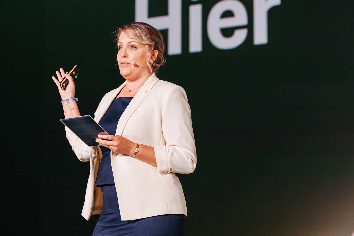 Aline Giersch (Dentons Luxembourg). (Photo : Julian Pierrot / Paperjam)