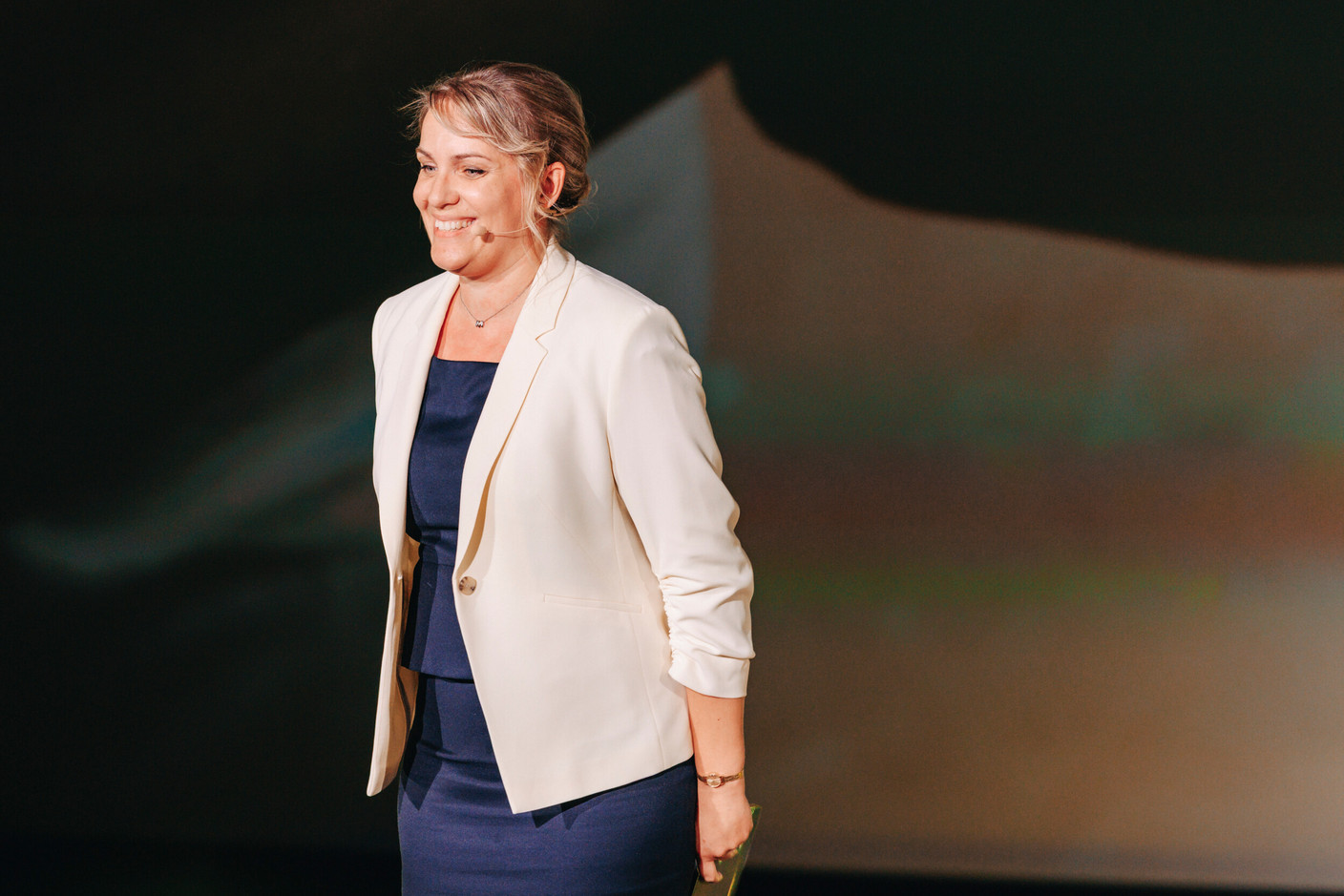 Aline Giersch (Dentons Luxembourg). (Photo : Julian Pierrot / Paperjam)