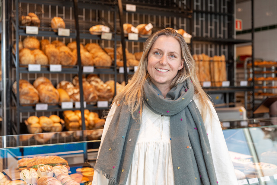 Carole Muller, pictured in the Fischer bakery in Mensdorf, joined her family business in 2010 Romain Gamba /Maison Moderne