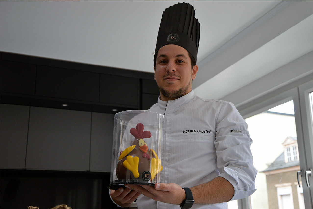 Gabriel Mjahed, 24 ans, a lancé Chocolaterie RG au mois de janvier.  (Photo: Maëlle Hamma/Maison Moderne)