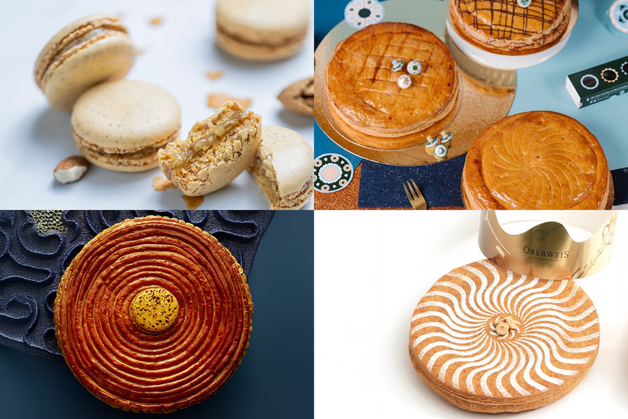 With fruit, chocolate or the classic frangipane, the galette is having a party.  (Photos: DR; Montage: Paperjam)