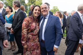 Fabio Secci et sa femme Lara Marx (CMCM). (Photo: Guy Wolff / Maison Moderne)