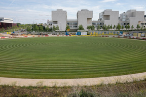 The pupils of the Vauban school will also be able to take advantage of this vast park. (Photo: Matic Zorman/Maison Moderne)