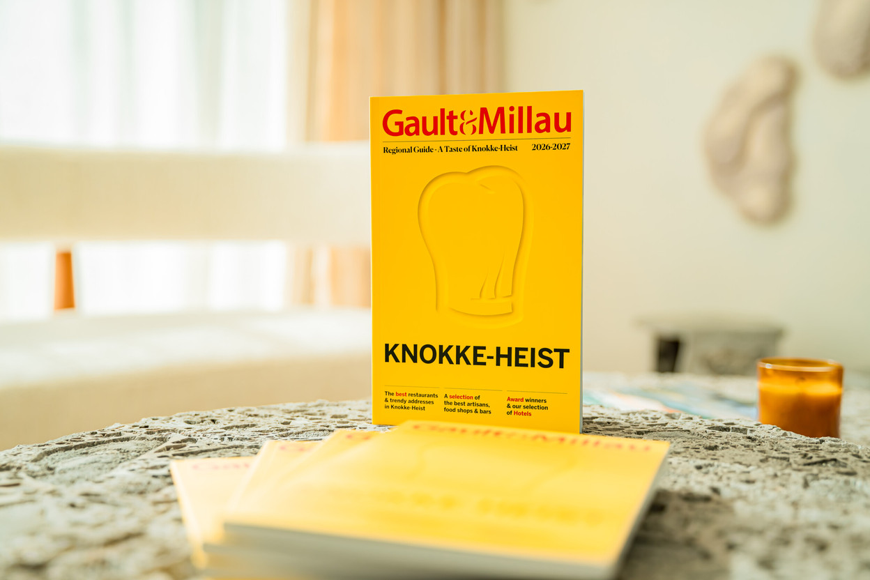 Gault&Millau and Knokke-Heist present the new regional guide (Photo:  Knokke-Heist)