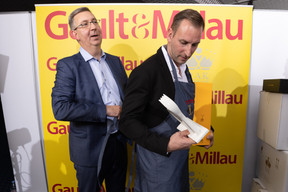 Laurent Fery  (Gault&Millau) et Robert Racz (Go Ten) (Photo: Guy Wolff/Maison Moderne)