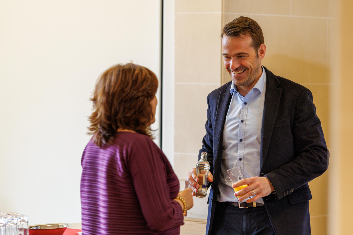 Henning Theobald (Geprolux) at the Gen AI Bootcamp session tailored to legal professionals, held at Spuerkeess, 7 May 2025. Photo: Florian Talon/Studion Photography